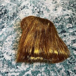 Gold Tinsel Bob Wig